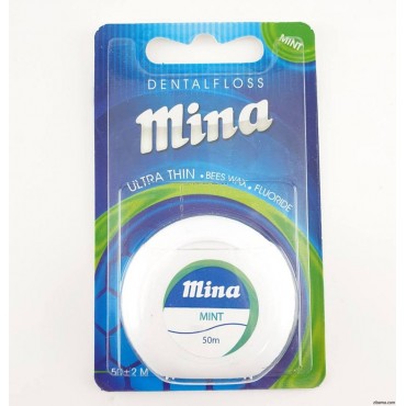 نخ دندان فوق نازک اسانس طبیعی نعناع Mint مینا