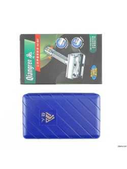 خودتراش سنتی دسته فلزی کد 997 همراه با تیغ و فرچه کیانگرن