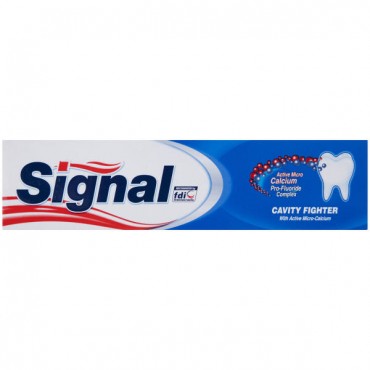 خمیر دندان جلوگیری از پوسیدگی مدل Cavity Fighter سیگنال 100 میل