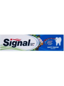 خمیر دندان جلوگیری از پوسیدگی با طعم گیاهی مدل Cavity Fighter سیگنال 100 میل