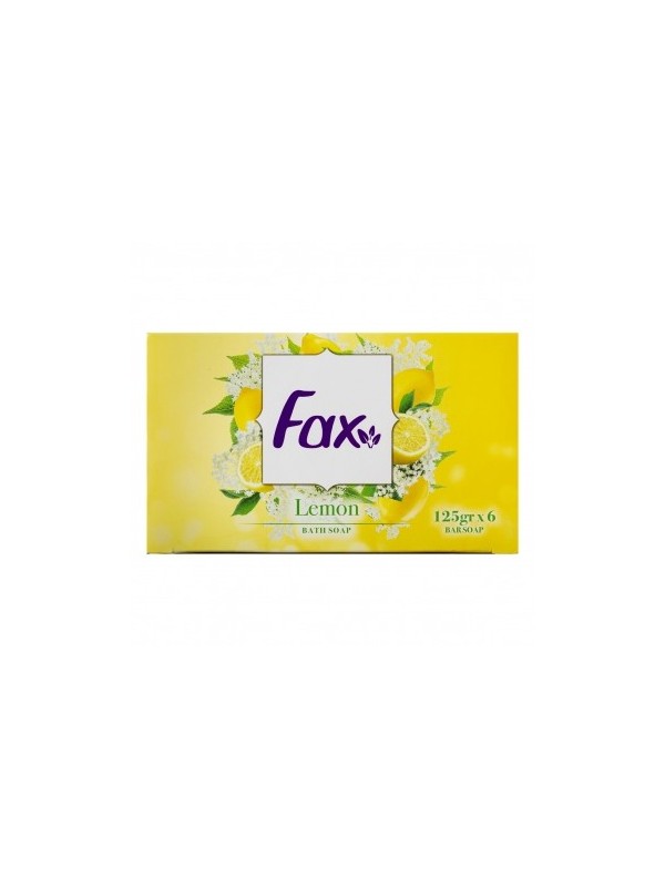 صابون حمام مدل Lemon فکس بسته 6 عددی