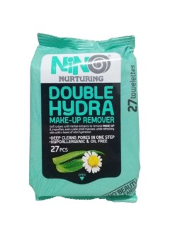دستمال مرطوب آبرسان مدل Double Hydra نینو بسته 27 عددی