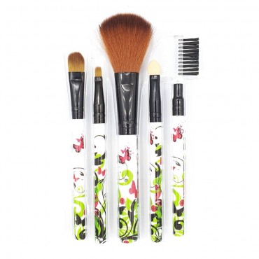 ست براش آرایشی سالن تک بسته 5 عددی