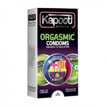 کاندوم خاردار مدل Orgasmic کاپوت بسته 12 عددی