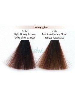 رنگ مو جاسمین سری عسلی