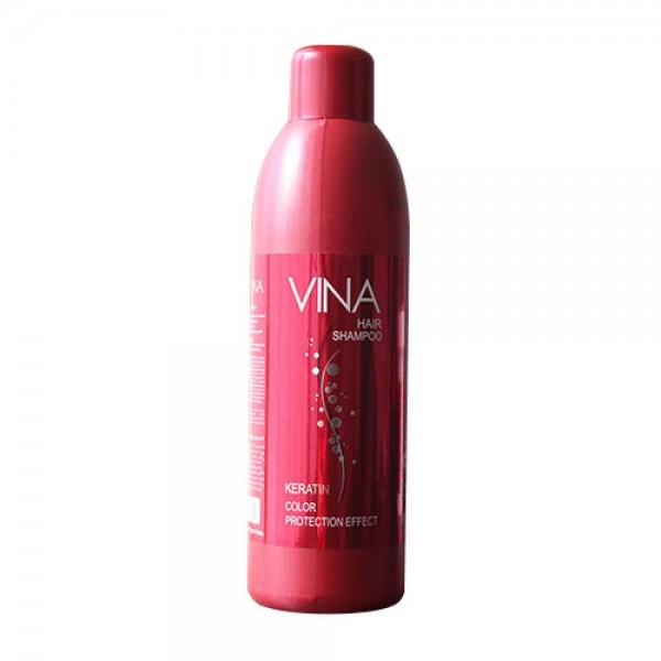 شامپو تثبیت کننده رنگ مو وینا 1 لیتری