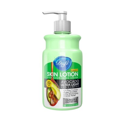 لوسیون و مرطوب کننده بدن مناسب پوست خشک و حساس حاوی روغن آووکادو دافی 470 میل