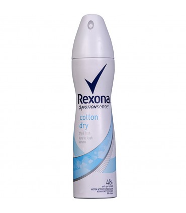 اسپری زنانه مدل Cotton Dry رکسونا 150 میل