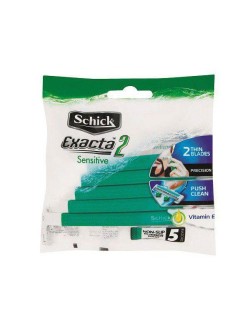 خودتراش یکبار مصرف به همراه دسته غیرقابل لرزش و ویتامین E شیک بسته 5 عددی