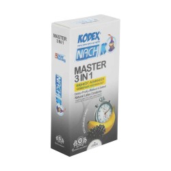 کاندوم مدل Master 3 In 1 کدکس بسته 12 عددی