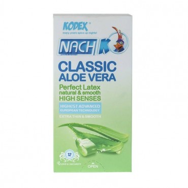 کاندوم مدل Classic Aloe Vera کدکس بسته 12 عددی