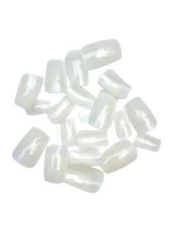 ناخن مصنوعی بدون طرح مناسب فرنچ بسته 20 عددی