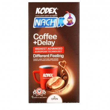 کاندوم مدل Coffee + Delay کدکس بسته 12 عددی
