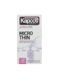 کاندوم مدل Micro Thin کاپوت بسته 12 عددی