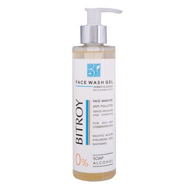 ژل شستشوی صورت حاوی سالیسیلیک اسید 2% و هیالورونیک اسید بیتروی 200 میل
