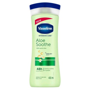 لوسیون بدن مدل Aloe Soothe وازلین 400 میل