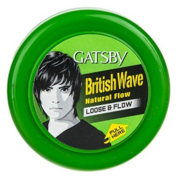 واکس مو مدل British Wave سبز گتسبی 75 گرمی