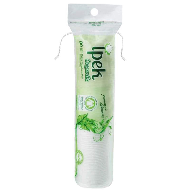 پد پاک کننده آرایش مدل Organic ایپک، بسته 80 عددی