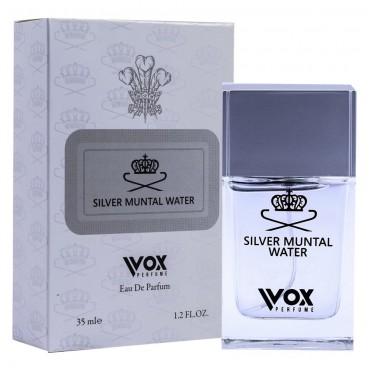 ادو پرفیوم unisex مدل Silver Muntal Water وکس 35 میل