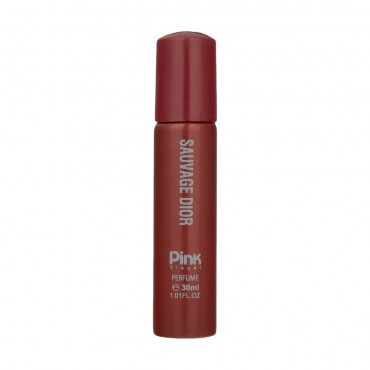 عطر جیبی مدل Sauvage Dior پینک ویژوال 30 میل