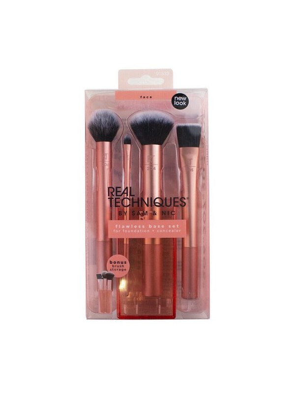 ست براش مدل Flawless base set ریل تکنیکس بسته 4 عددی