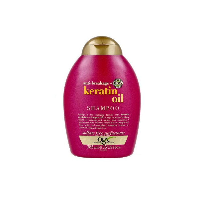 شامپو موی سر مدل Keratin Oil او جی ایکس، 385 میل