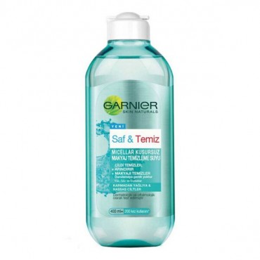 میسلار واتر گارنیر مخصوص پوست چرب مدل SAF & Temiz حجم 400 میل
