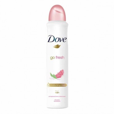 اسپری بدن ضد تعریق زنانه مدل Go Fresh (انار) داو 250 میل