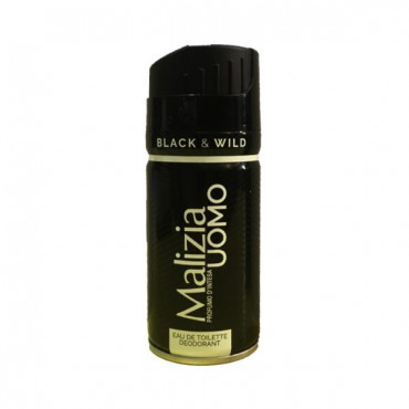 اسپری بدن ضد تعریق مدل Black & Wild (سفید) مالیزیا 150 میل