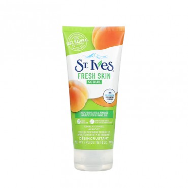 اسکراب صورت تیوپی مدل Fresh Skin زرد آلو سینت ایوز 170 گرم