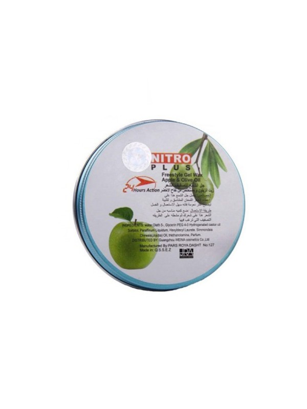 چسب مو میوه ای سیب مدل Apple & Olive نیترو 120 گرم