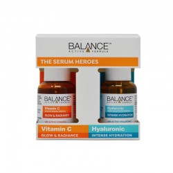 پک سرم صورت مدل Hyaluronic و Vitamin C بالانس بسته 2 عددی