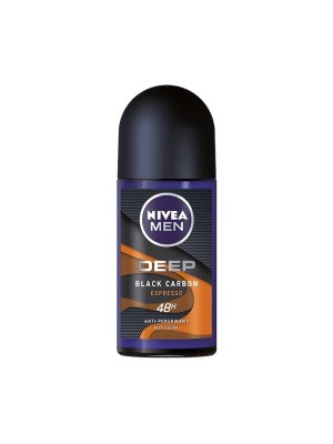 مام رول ضد تعریق مردانه نیوا، مدل Deep Black Carbon Espresso حجم 50 میل