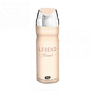 اسپری بدن زنانه مدل Legend Femme عماد آرا 200 میل