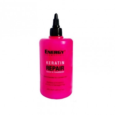 ماسک مو بیرون حمام مدل keratin (صورتی) انرژی 300 میل