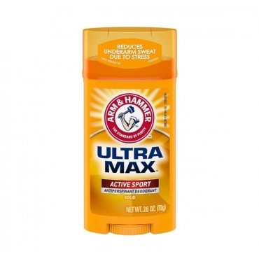 مام استیک ضد تعریق آرم اند هامر مدل ACTIVE SPORT سری Ultra Max وزن 73 گرم