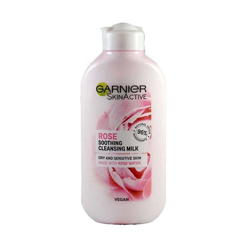 شیر پاک کن مدل گل رز Rose Milk گارنیر، 200 میل