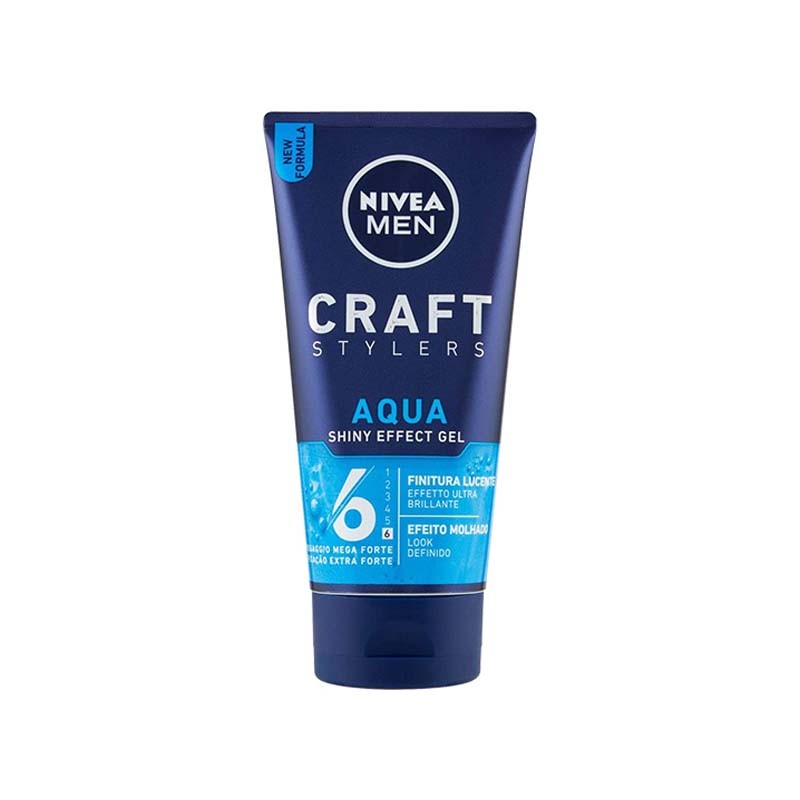 ژل مو تیوپی سری Craft مدل Aqua شماره 6 نیوا، 150 میل