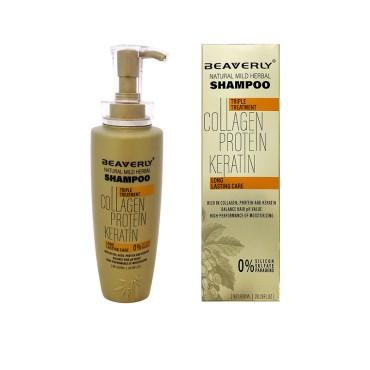 شامپو بیورلی مدل Collagen Protein حجم 800 میل