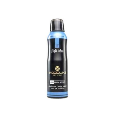 اسپری بدن مدل Light Blue وودلایک 200 میل