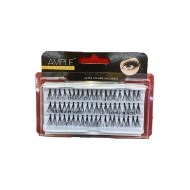 مژه مصنوعی گره دار مدل Long Black امپل 60 عددی