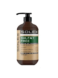 شامپو مو بدون سولفات مدل OLIVE OIL سولکس، 1 لیتر