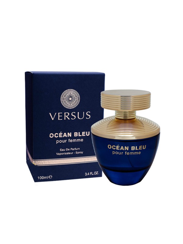 ادو پرفیوم زنانه مدل Versus Ocean Blue فرگرانس 100 میل