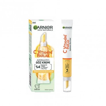 کرم دور چشم گارنیرِ مدل Vitamin C حجم 15 میل