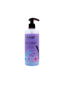 شامپو مو گل بنفش مدل Grape & Blue Violet یانسی 400 میل