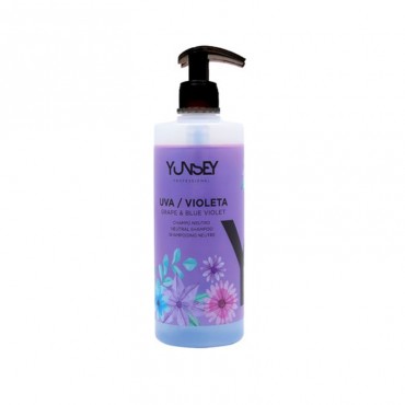 شامپو مو گل بنفش مدل Grape & Blue Violet یانسی 400 میل