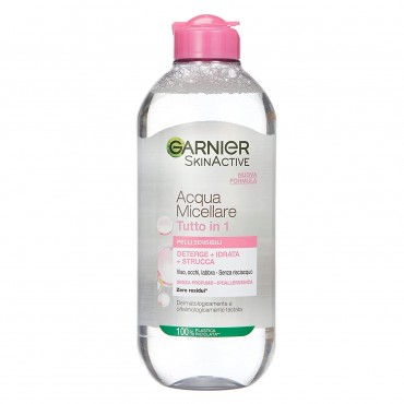 میسلار واتر گارنیر مناسب پوستهای خشک و حساس حجم 400 میل