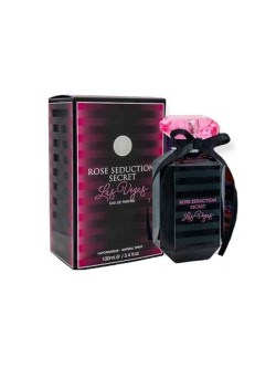 ادکلن زنانه مدل Rose Seduction Secret las vegas فرگرانس 100 میل