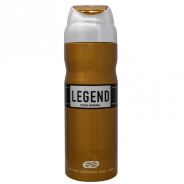 اسپری بدن مردانه مدل لجند Legend قهوه ای عماد آرا 200 میل