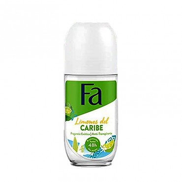 مام رول ضد تعریق فا مدل Caribe لیمو حجم 50 میل
